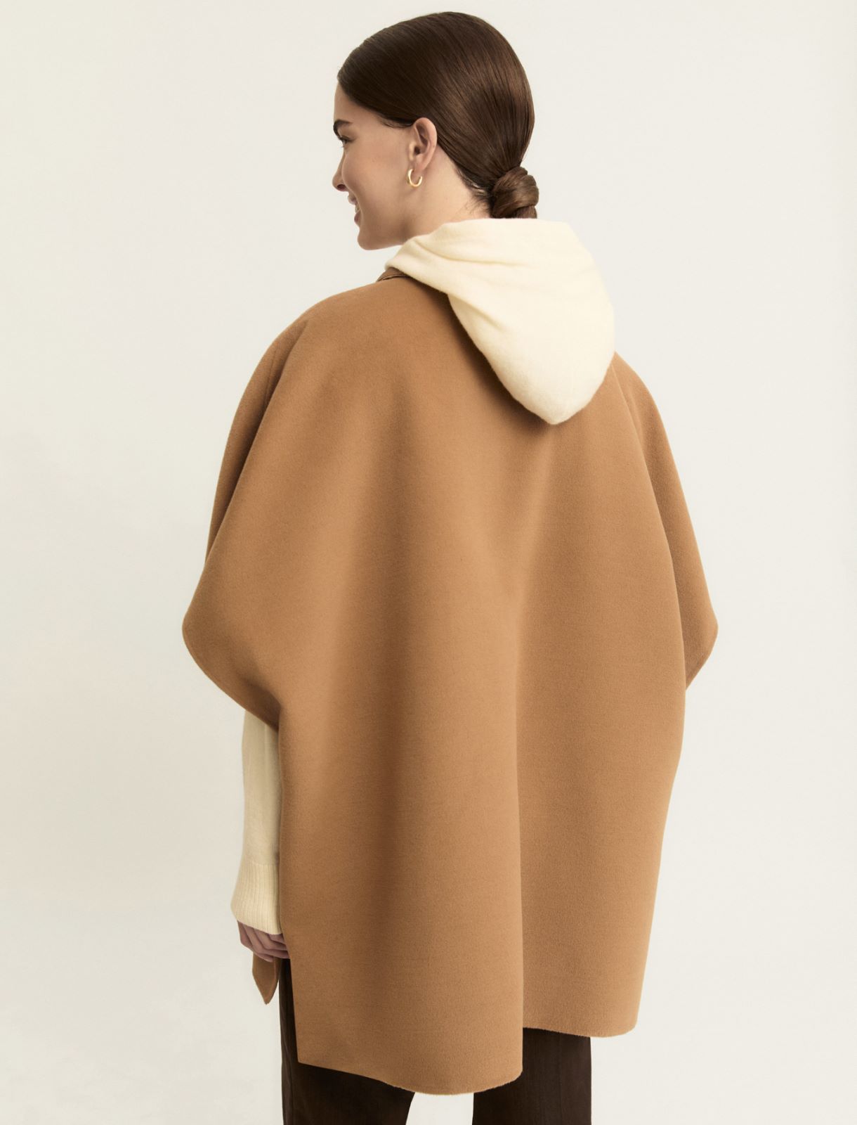 Mantella con carré imbottito - CAMMELLO - Emme - 2