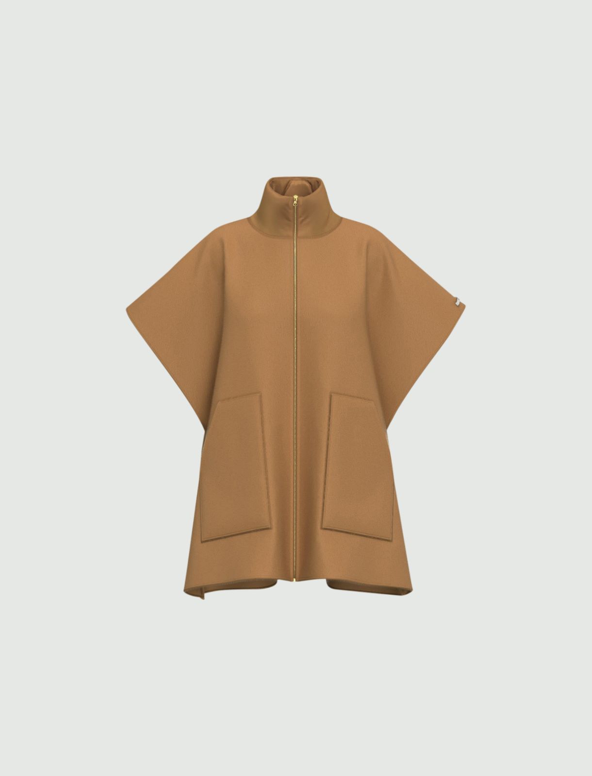 Padded-yoke cape - CAMEL - Emme