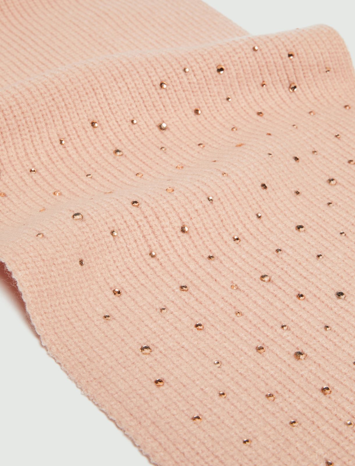 Rhinestone scarf - PINK - Emme - 3