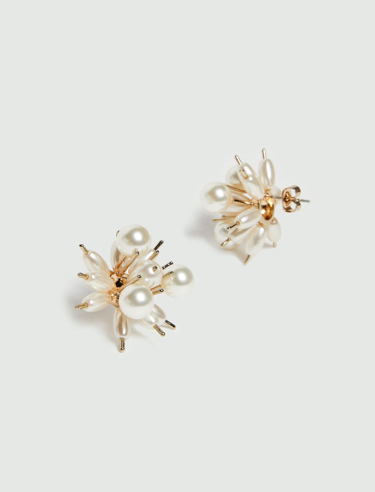 Pearl earrings - IVORY - Emme - 3