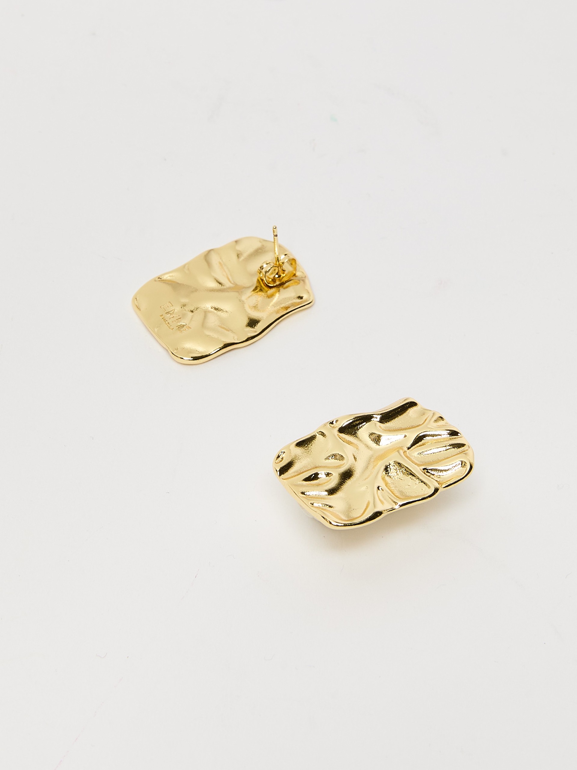 Golden earrings - GOLD - Emme - 3