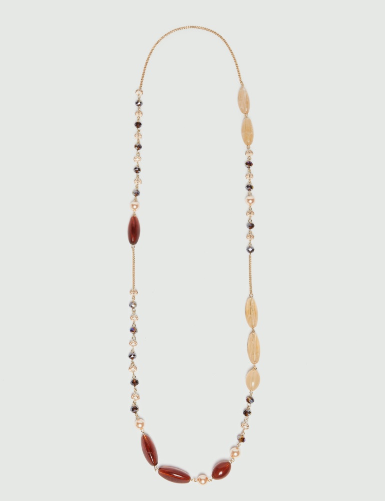 Collar largo de cristales - Emme - 2