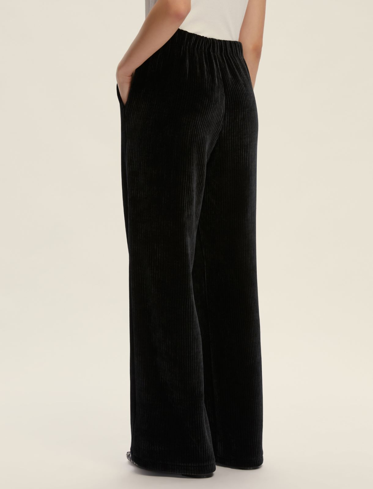 Pantalone in velluto a coste - ANTRACITE - Emme - 2