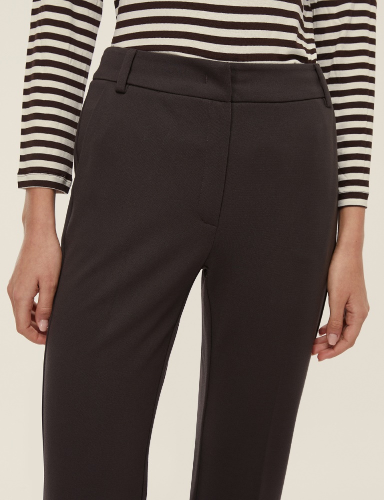 Pantalone dritto in jersey - Emme - 4
