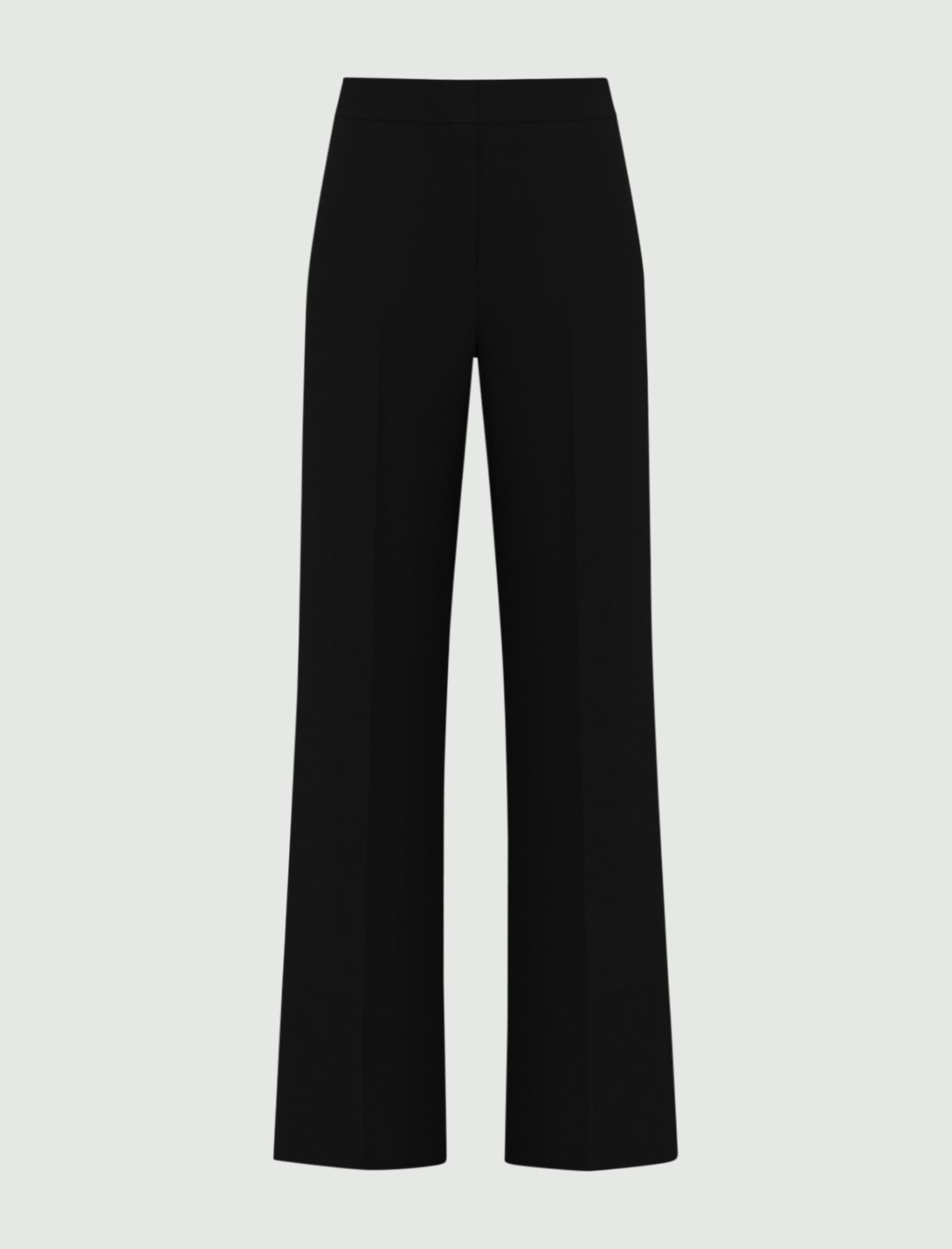 Pantalone in jersey punto Milano - NERO - Emme - 5