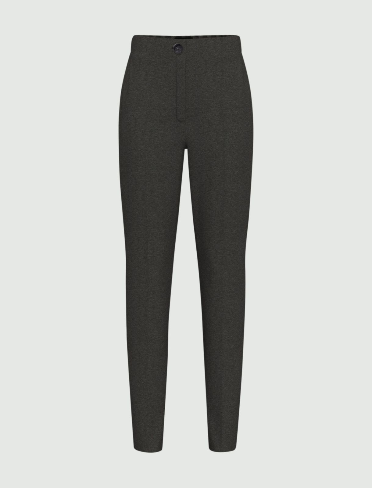 Pantalone a sigaretta in jersey - ANTRACITE - Emme - 5