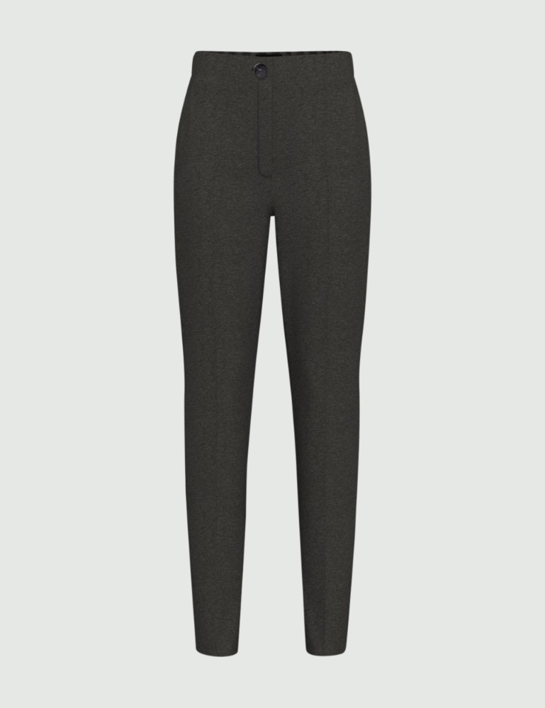 Pantalone a sigaretta in jersey - Emme - 5