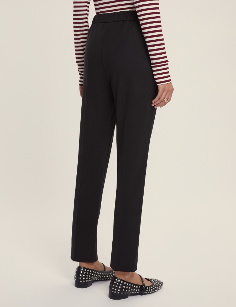Pantalone a sigaretta in jersey - Emme - 3