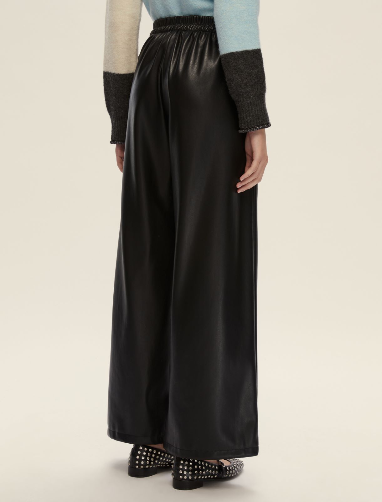 Pantalone dritto - NERO - Emme - 2