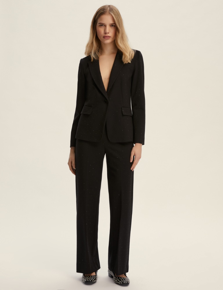 Pantaloni dritti stretch - Emme - 2