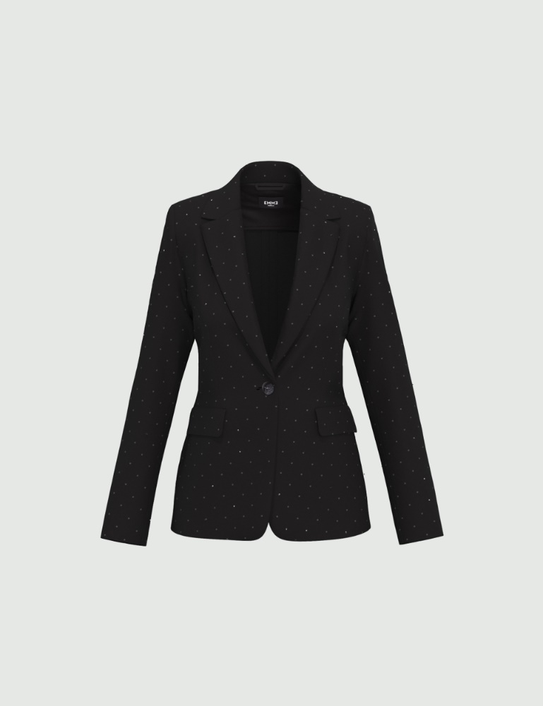 Blazer in jersey con applicazioni - Emme - 5