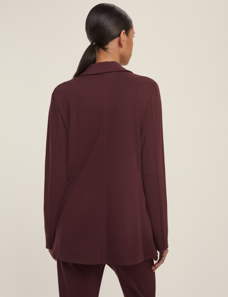 Giacca dritta in jersey stretch - Emme - 3