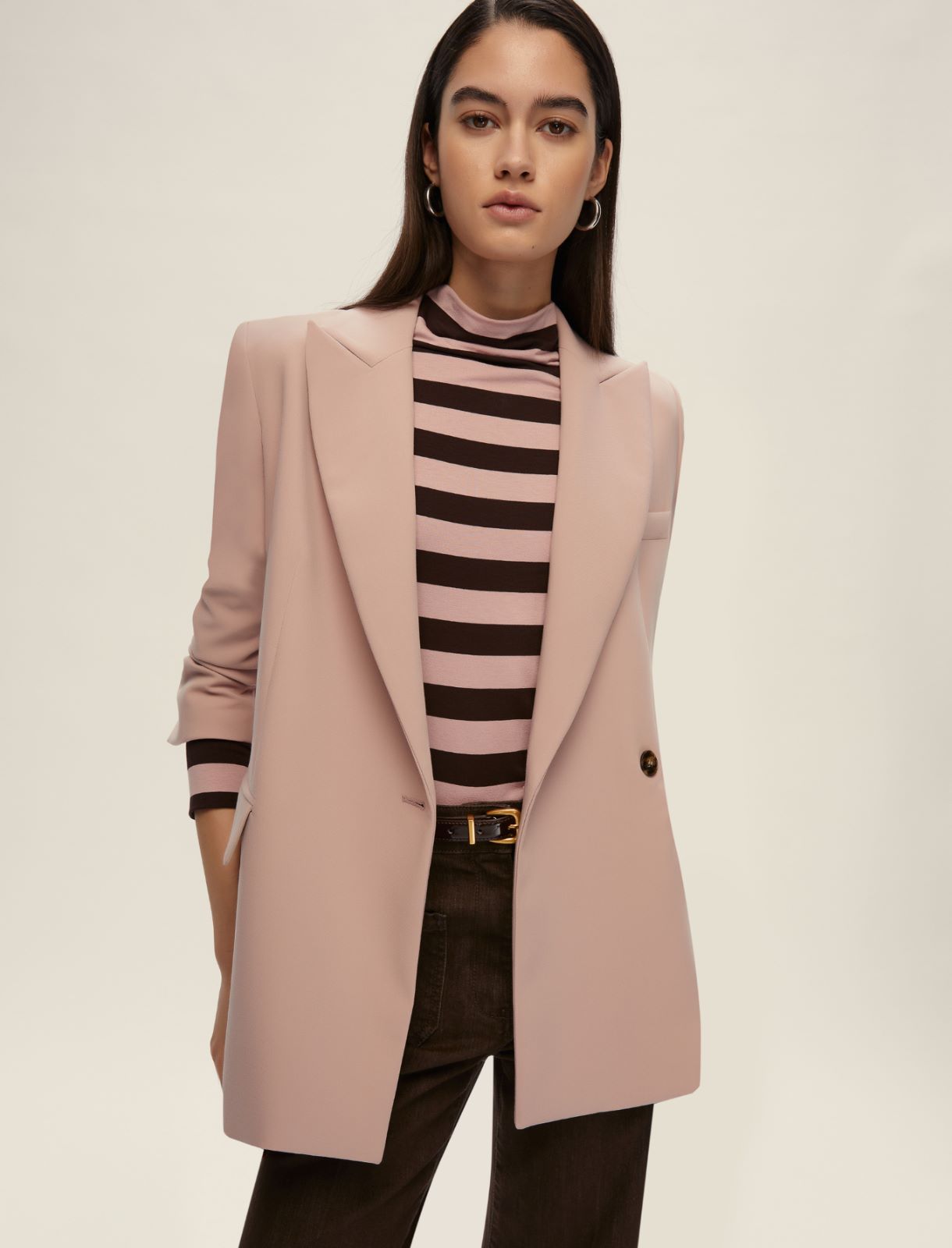 Lupetto in jersey stretch - ROSA - Emme - 3