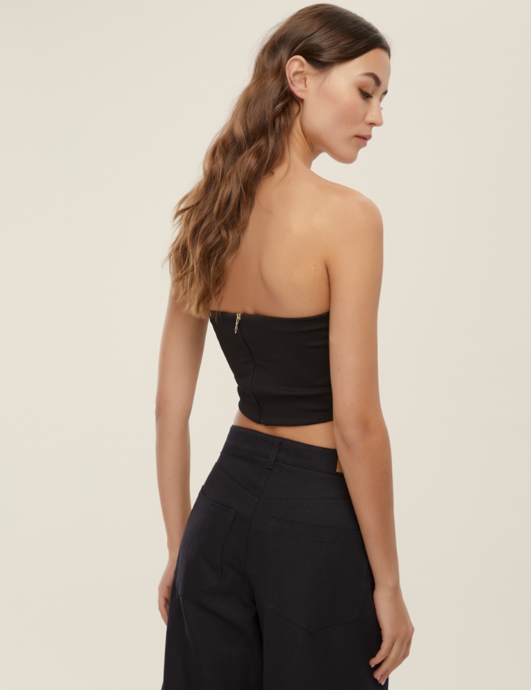 Mini bustier in jersey stretch - Emme - 4