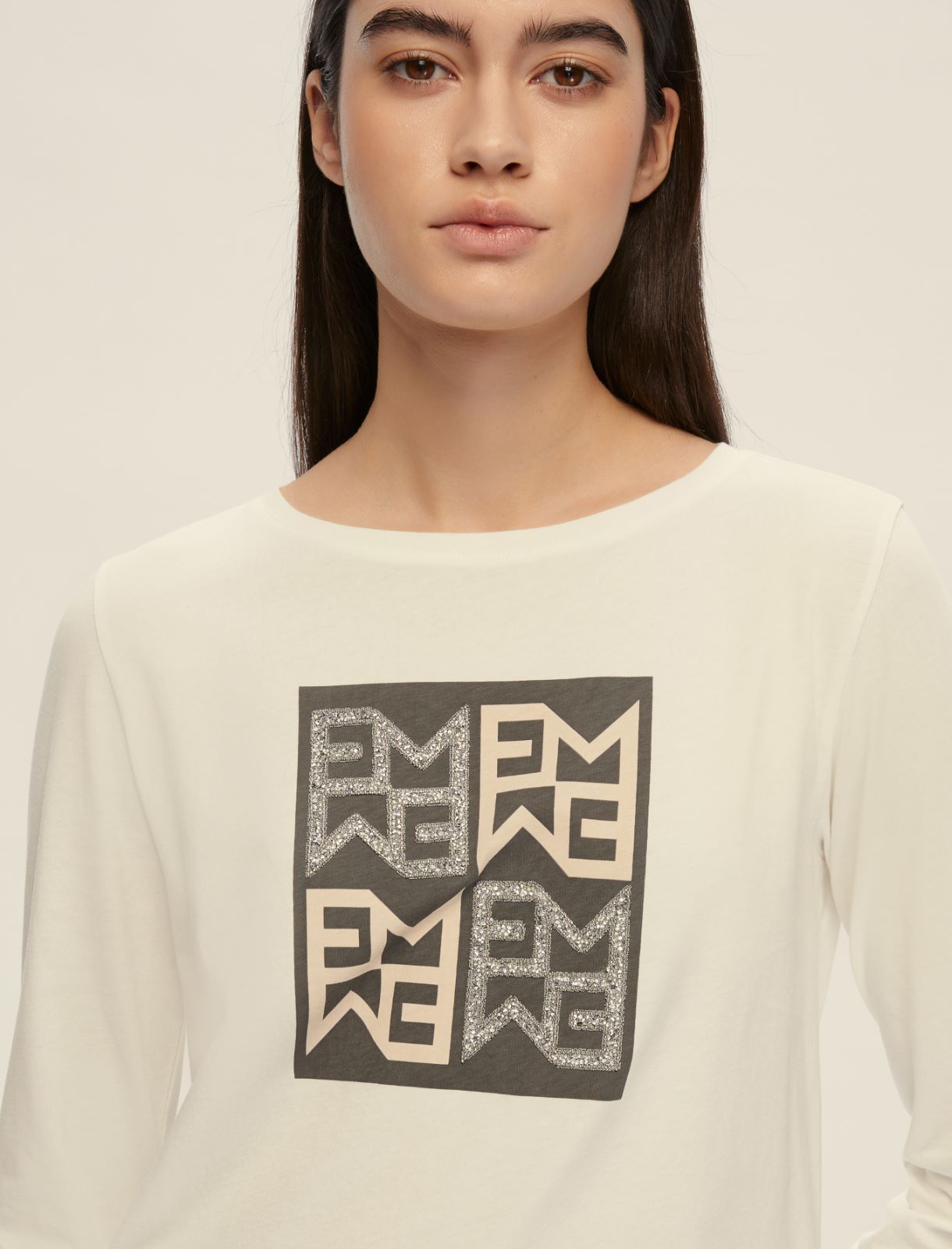 T-shirt con stampa - ANTRACITE - Emme - 4