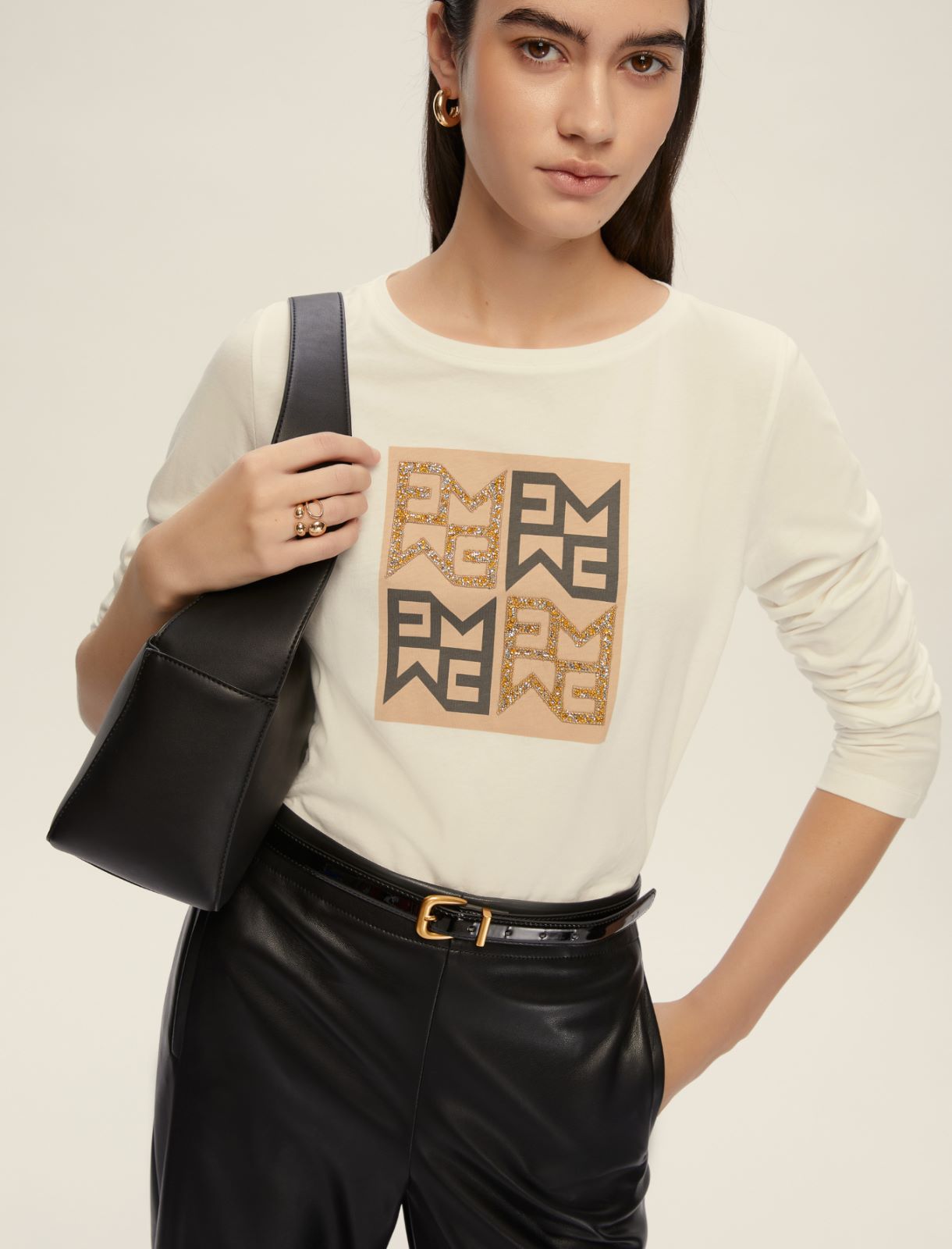 T-shirt con stampa - MIELE - Emme - 3
