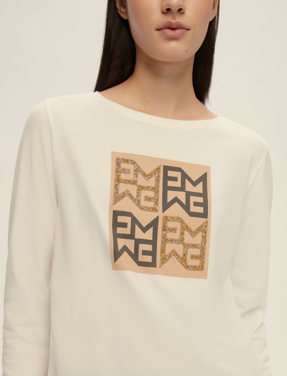 T-shirt con stampa - MIELE - Emme - 4