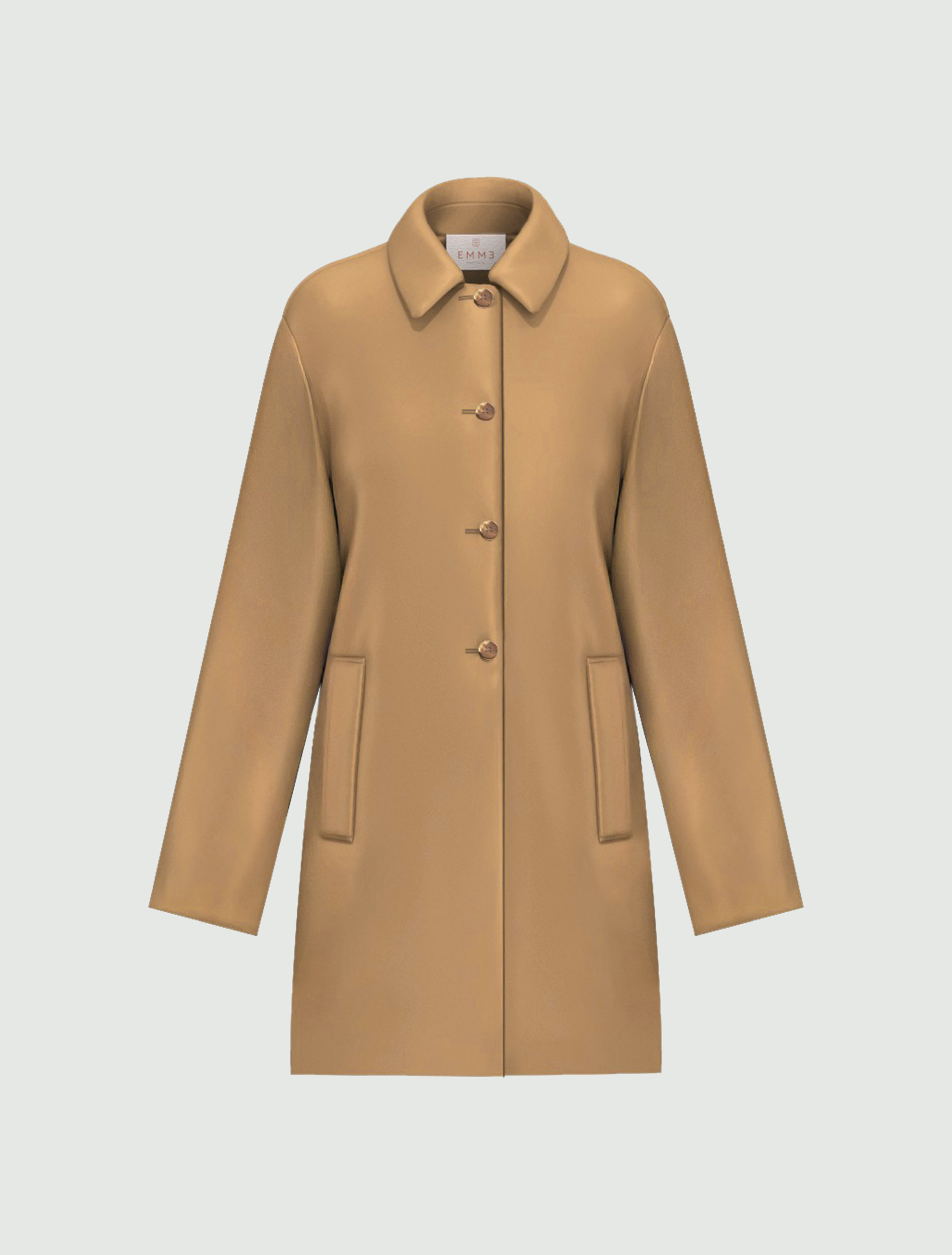 Fabric raincoat - CAMEL - Emme - 6