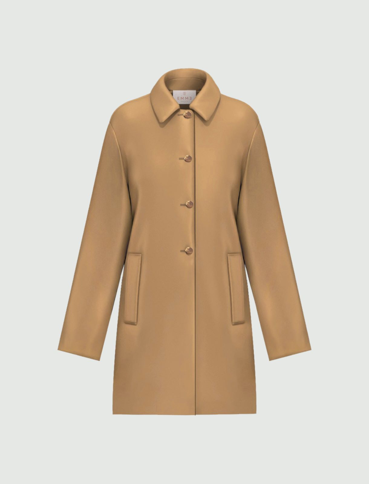 Fabric raincoat - CAMEL - Emme - 6