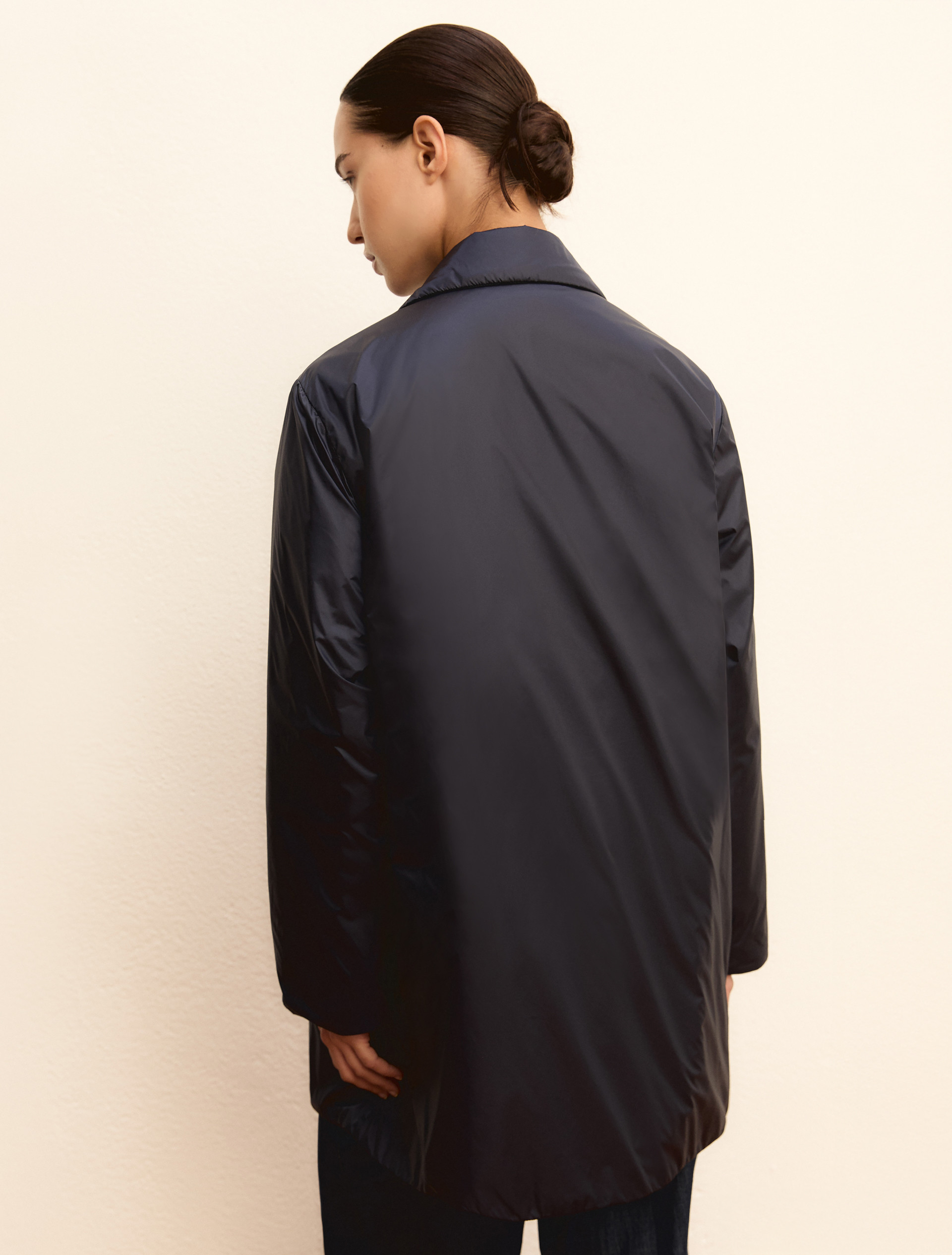 Fabric raincoat - NAVY - Emme - 2