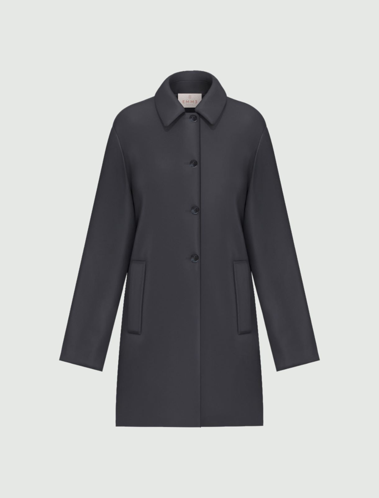 Fabric raincoat - NAVY - Emme - 5