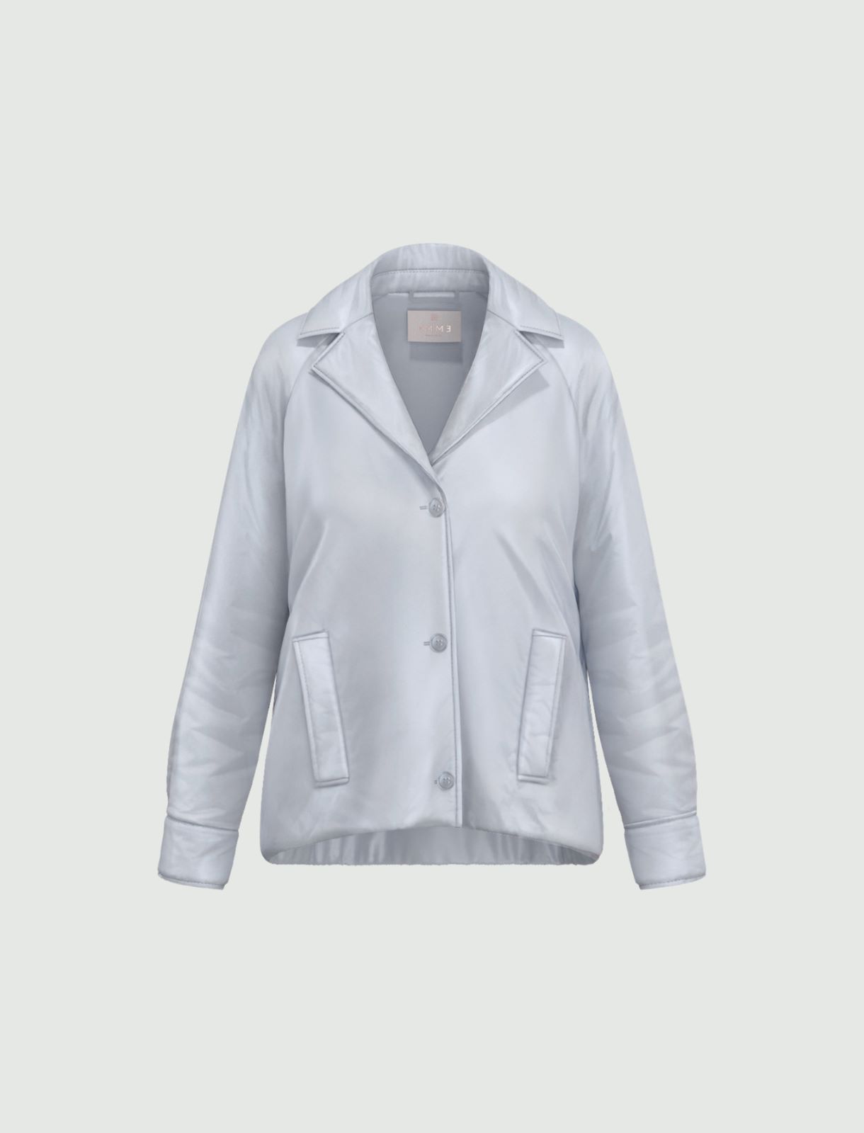 Short raincoat - DUST BLUE - Emme - 5