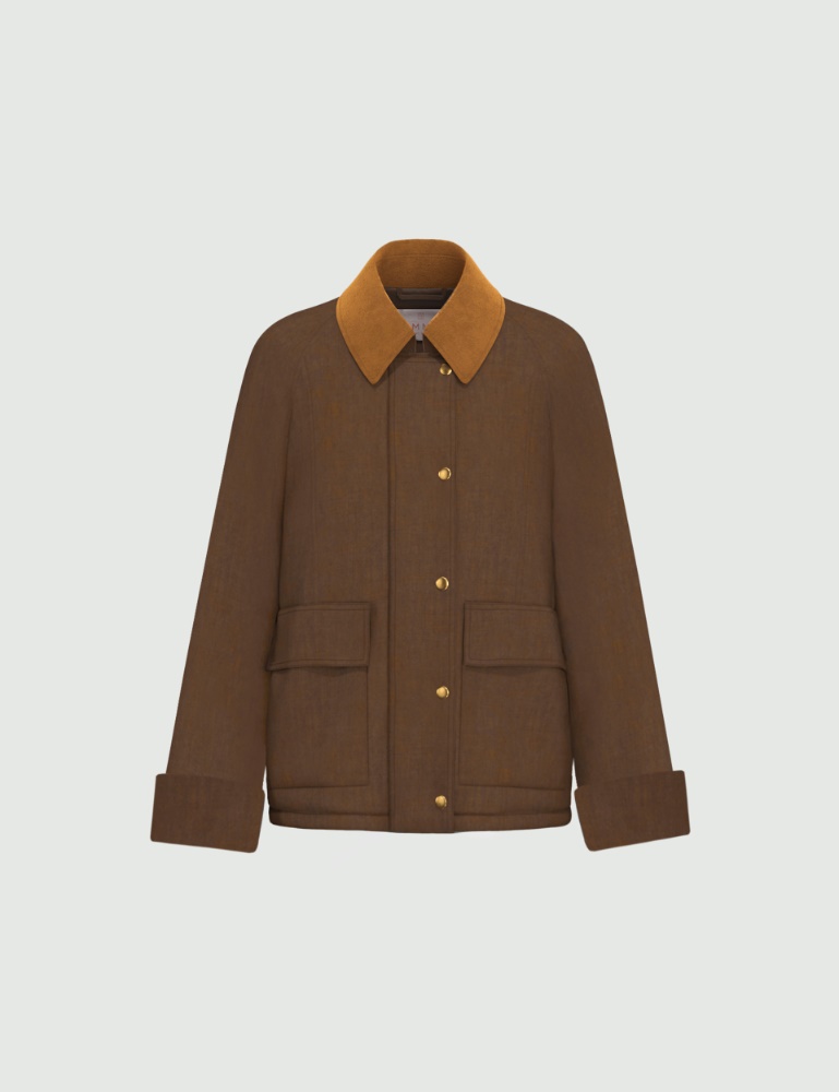Waxed canvas jacket - Emme - 4