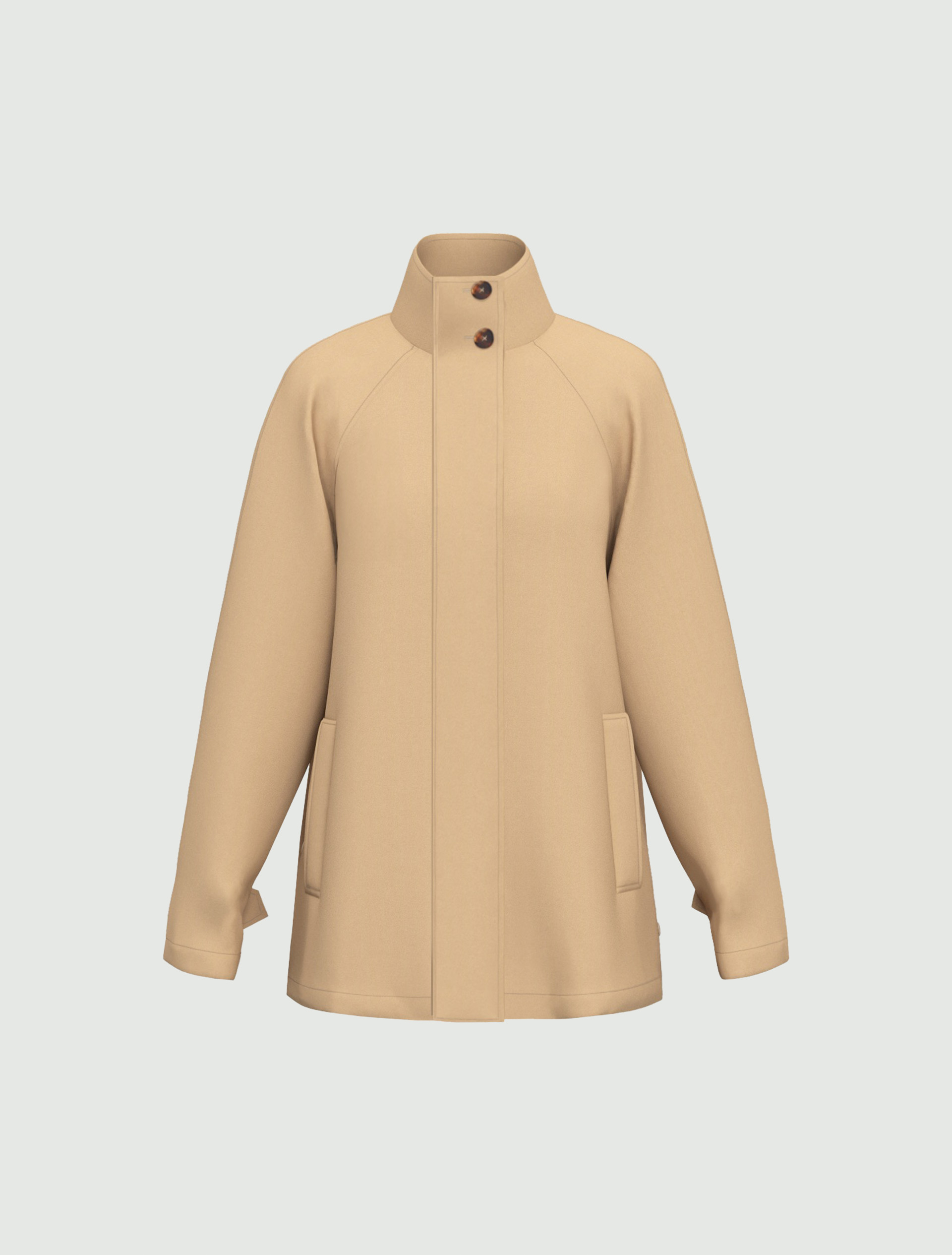 Water-repellent raincoat - BEIGE - Emme - 6