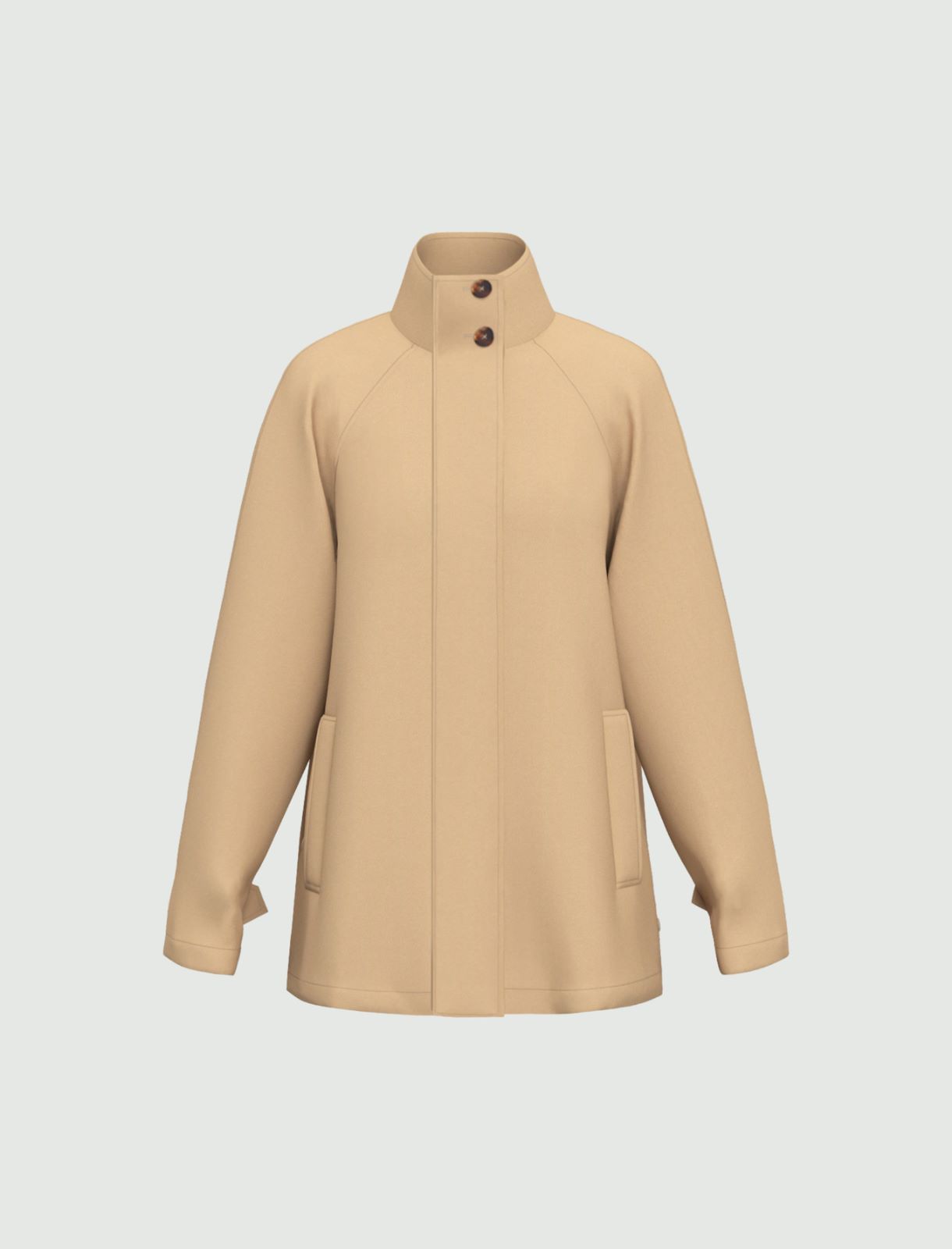 Water-repellent raincoat - BEIGE - Emme - 6