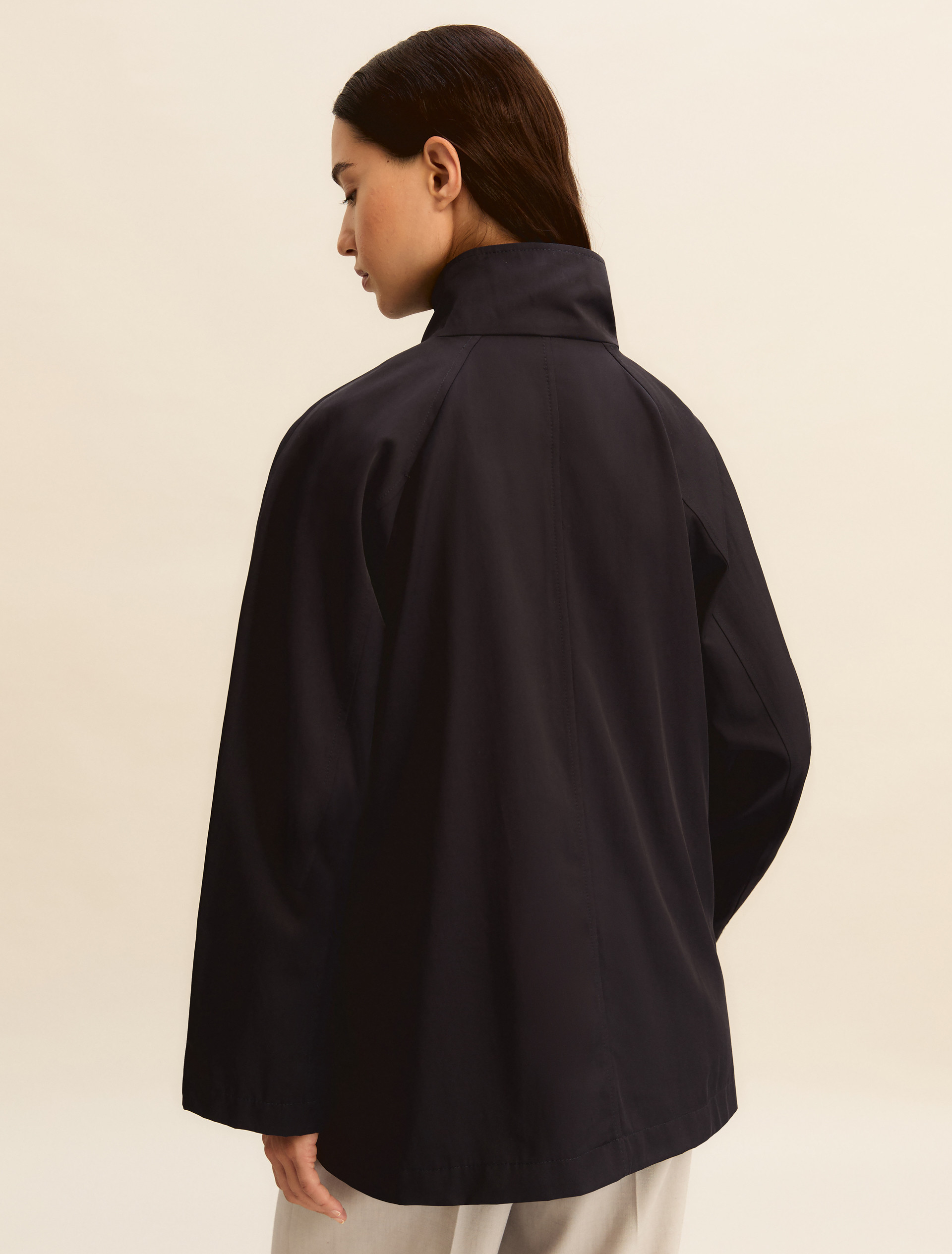 Water-repellent raincoat - NAVY - Emme - 2