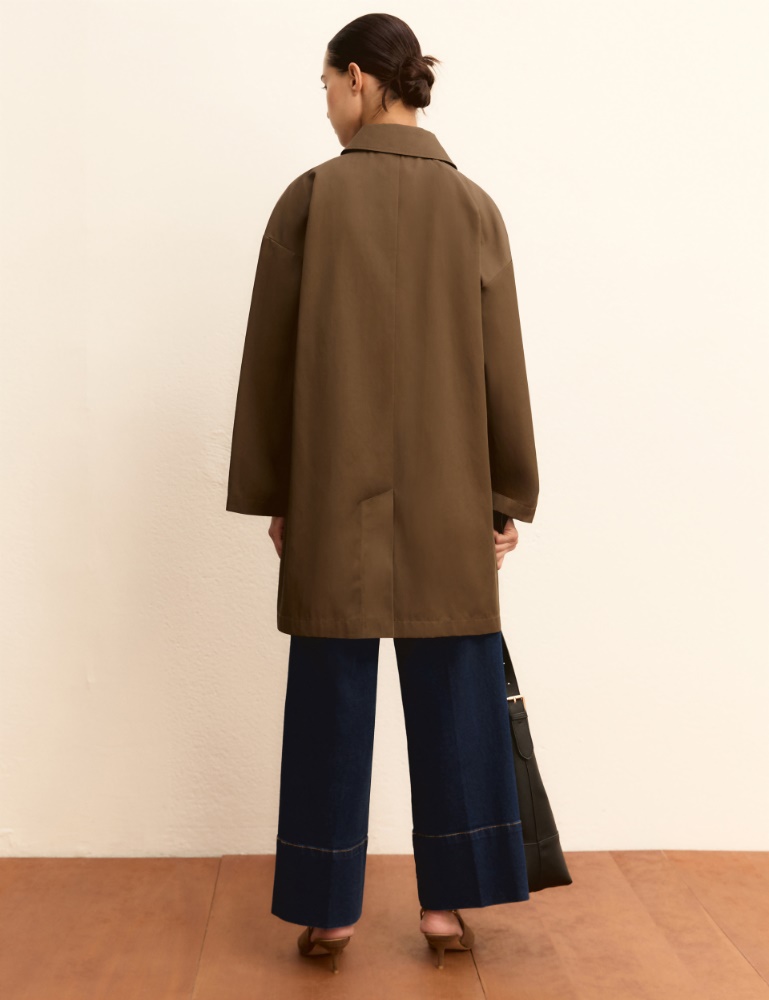 Water-repellent duster coat - Emme - 3