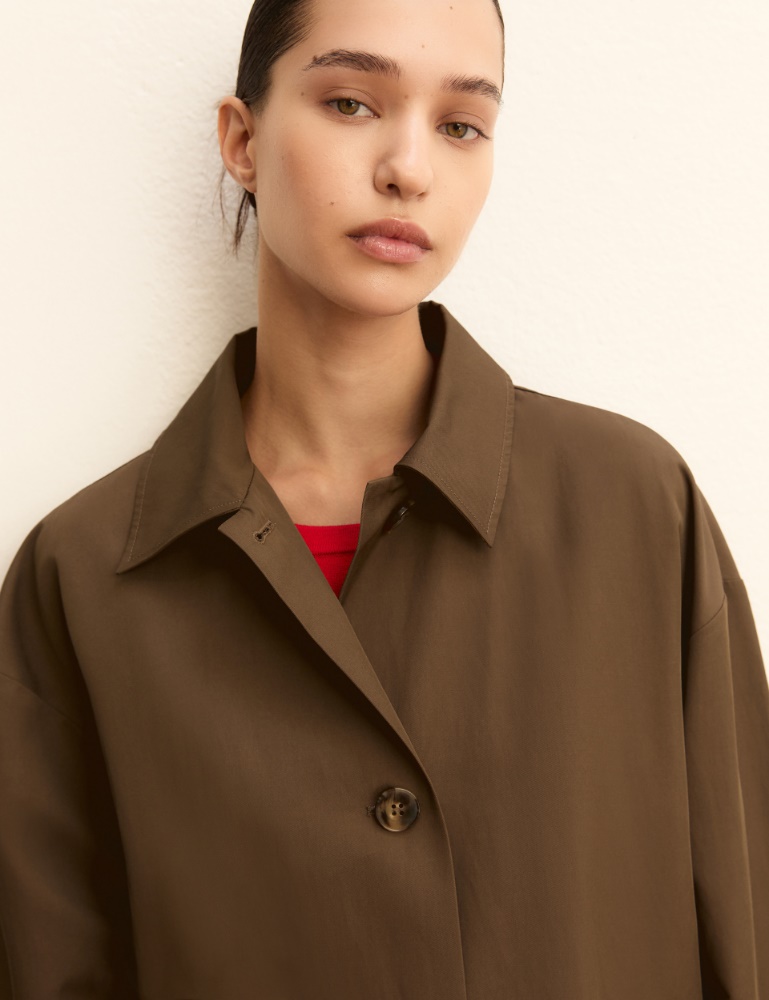 Water-repellent duster coat - Emme - 5