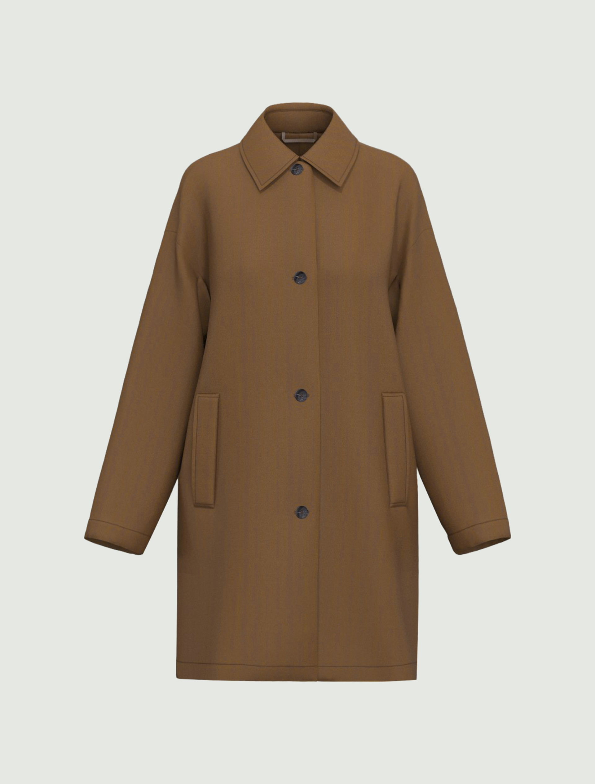 Water-repellent duster coat - KAKI - Emme - 6