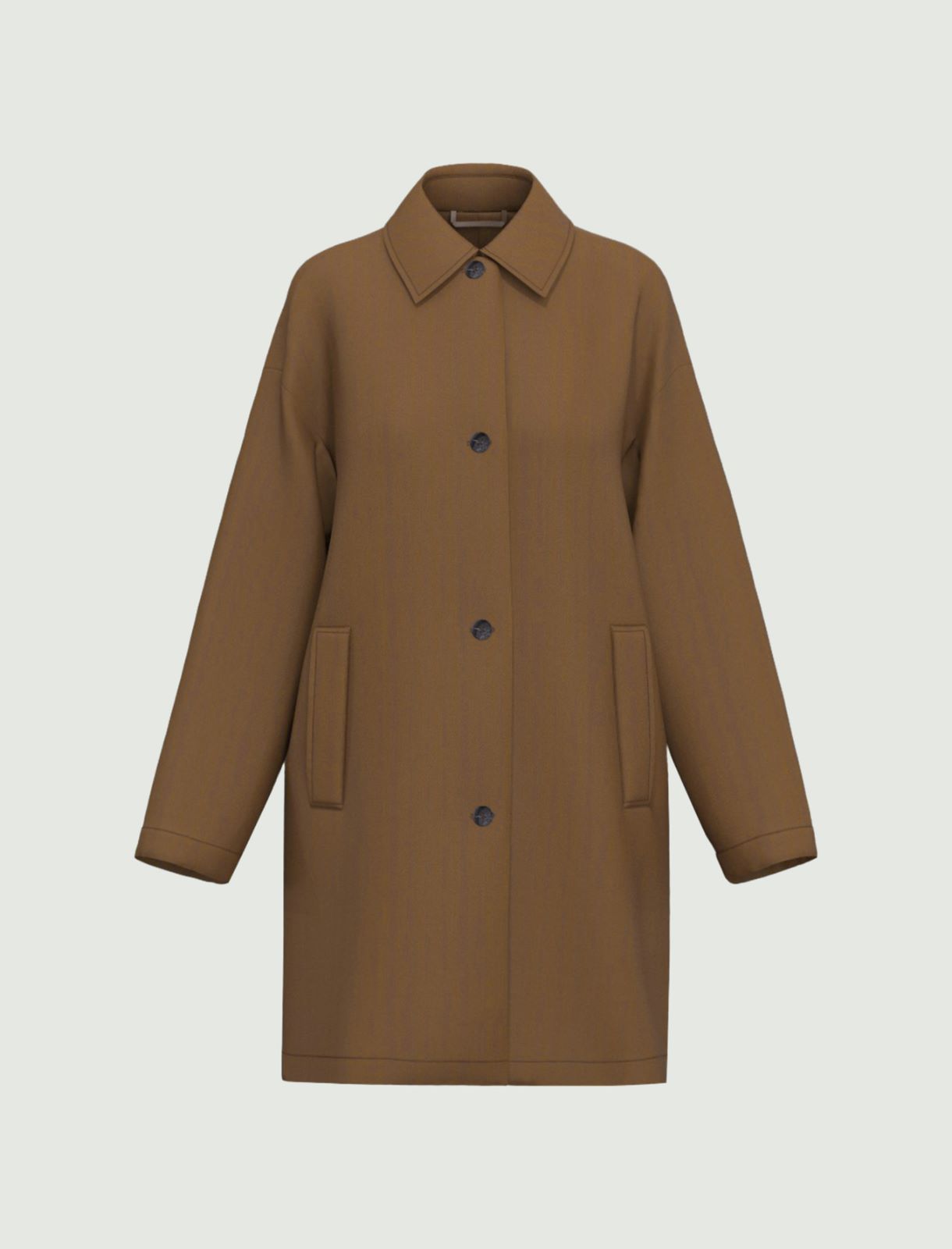 Water-repellent duster coat - KAKI - Emme - 6