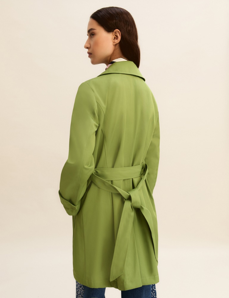 Single-breasted water-repellent trench coat - Emme - 3