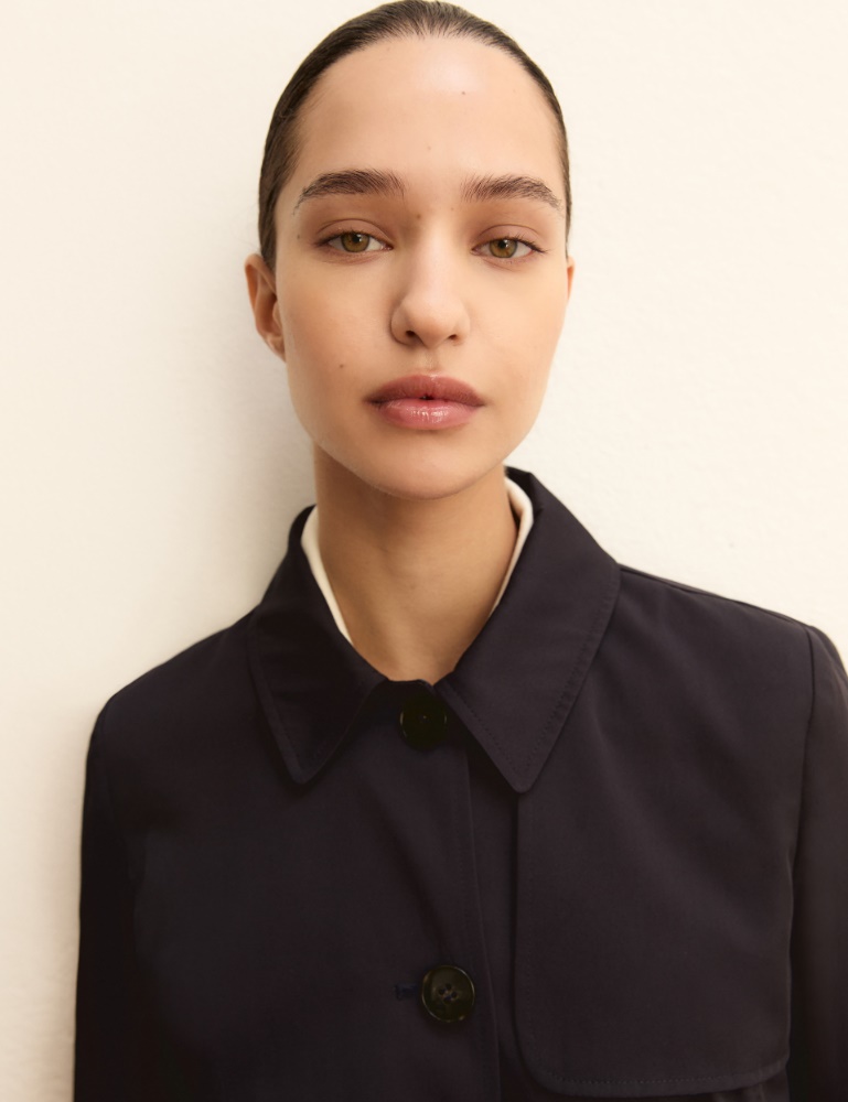 Single-breasted water-repellent trench coat - Emme - 4