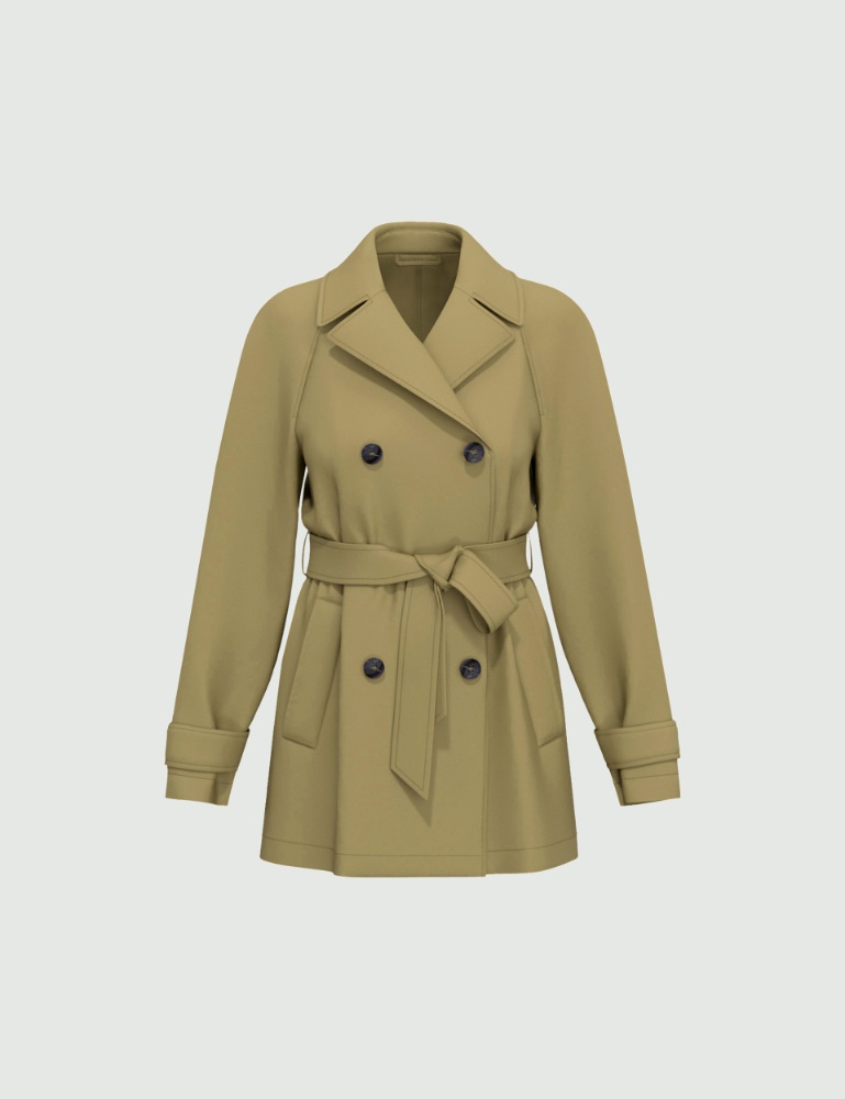 Short water-repellent trench coat - Emme - 6