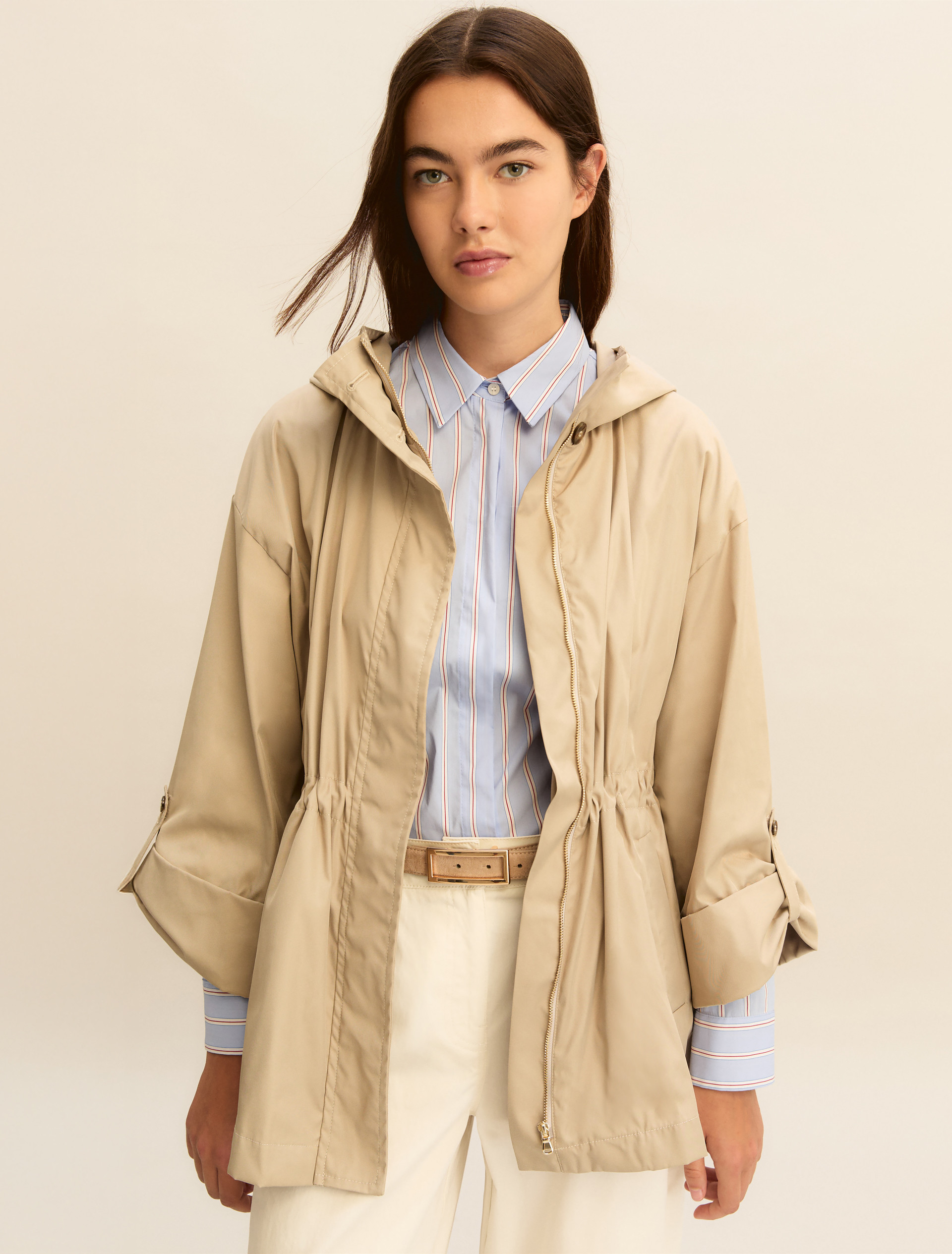 Parka corto antigoccia - BEIGE - Emme - 6