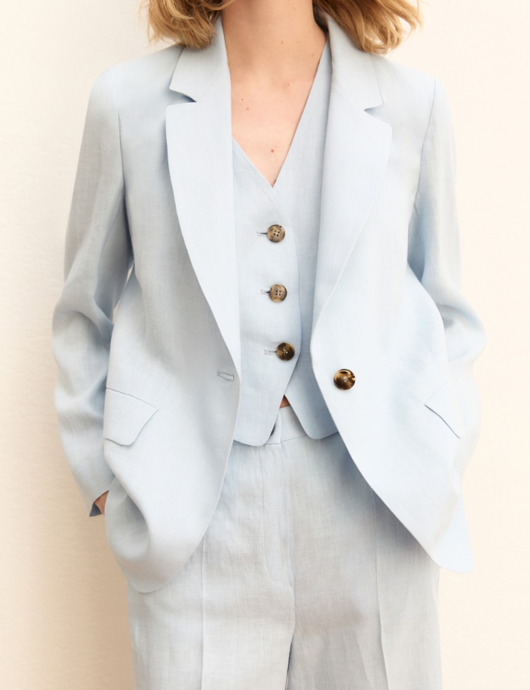 Linen blazer - Emme - 6