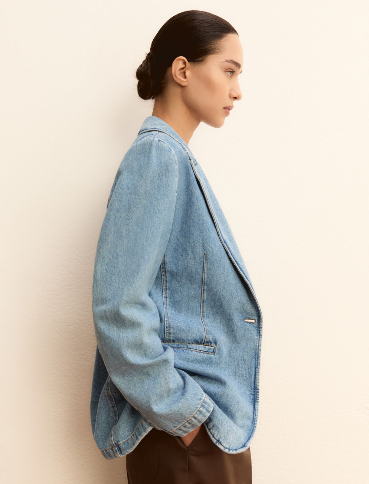 Denim blazer - BLUE JEANS - Emme - 6