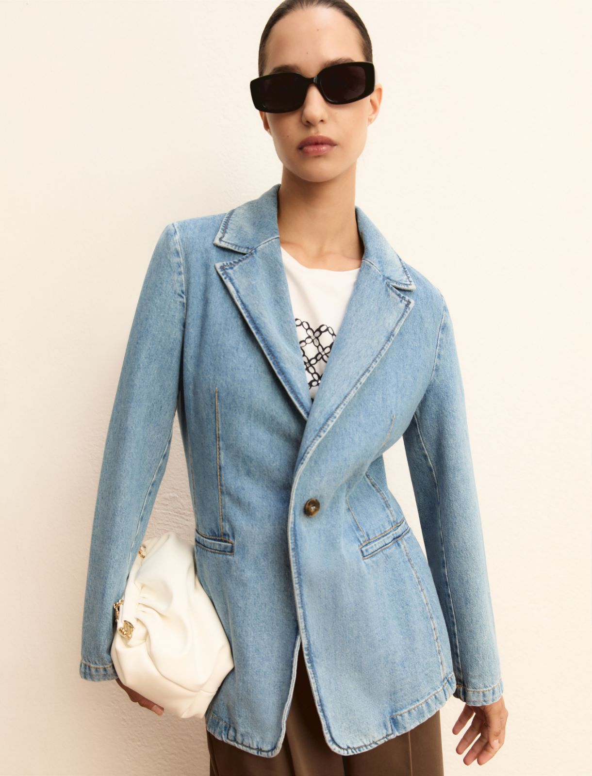 Denim blazer - BLUE JEANS - Emme