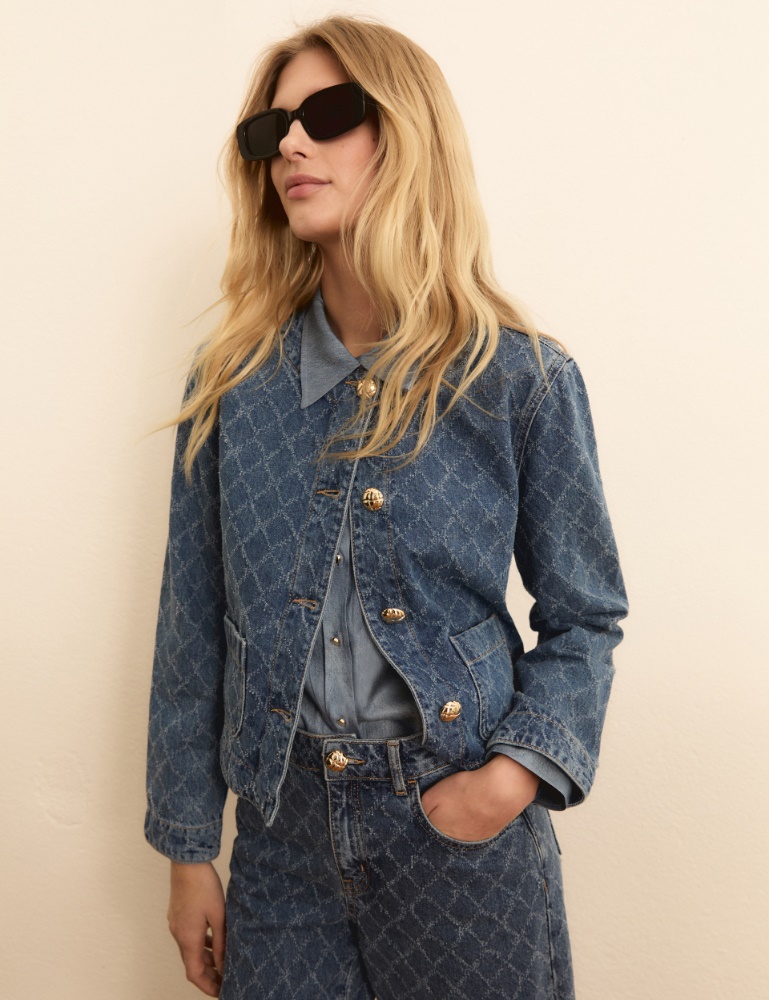 Short denim jacket - Emme - 6
