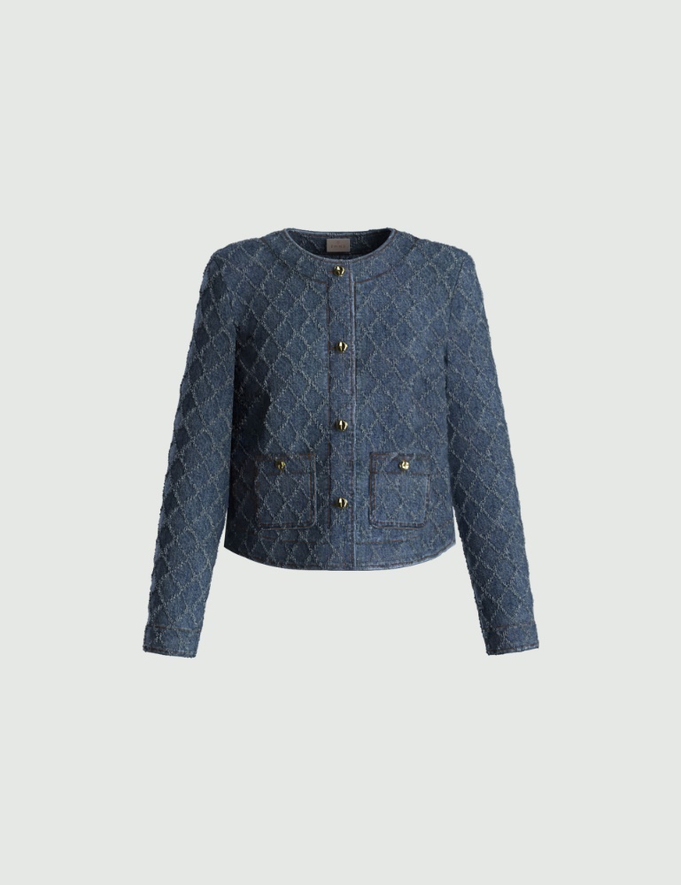 Short denim jacket - Emme - 4