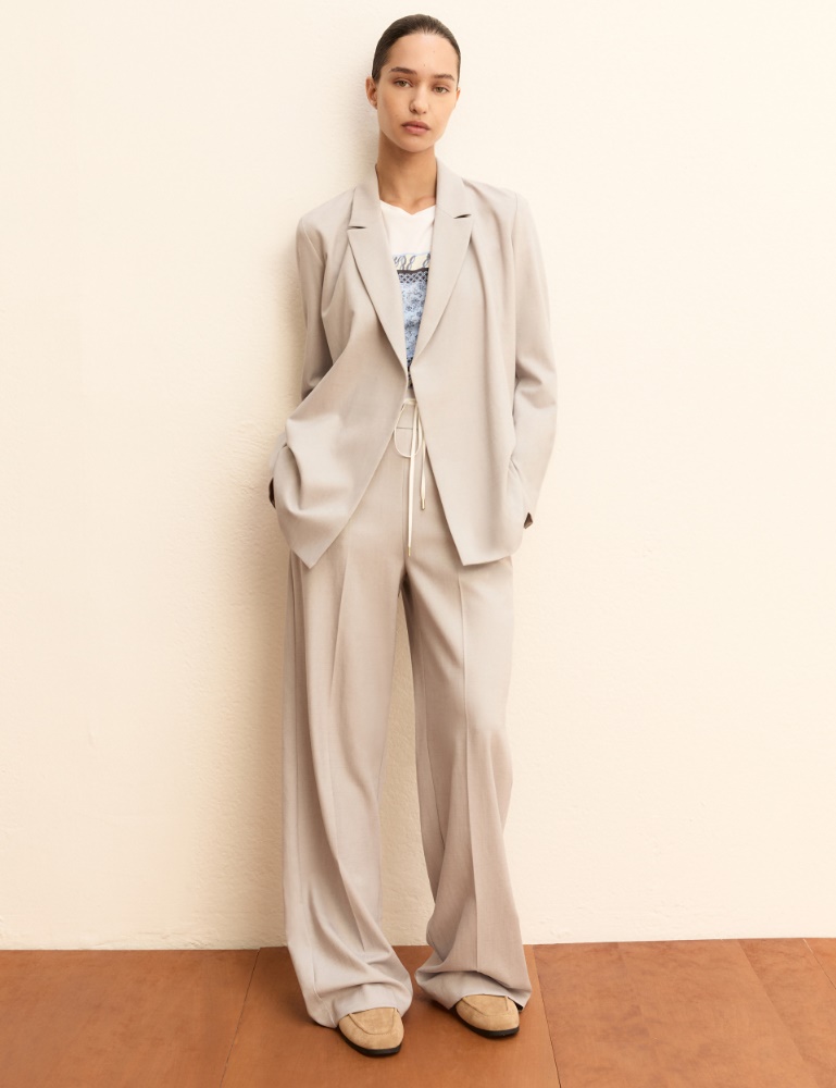 Viscose and lamé jacket - Emme - 2