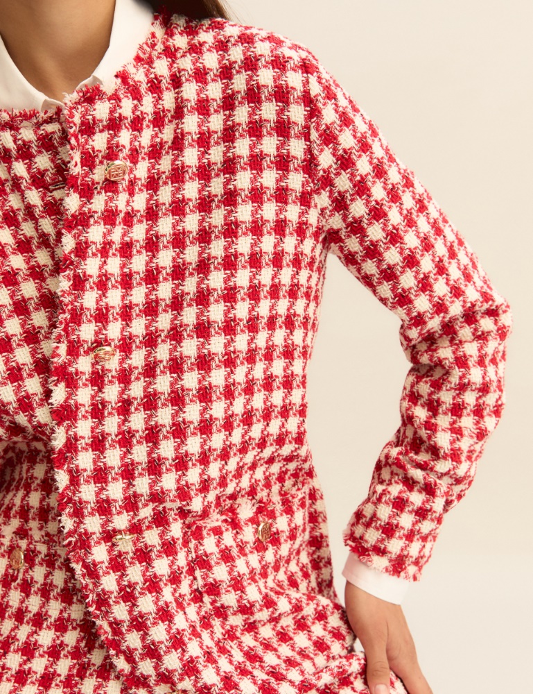 Basketweave overcoat - Emme - 5