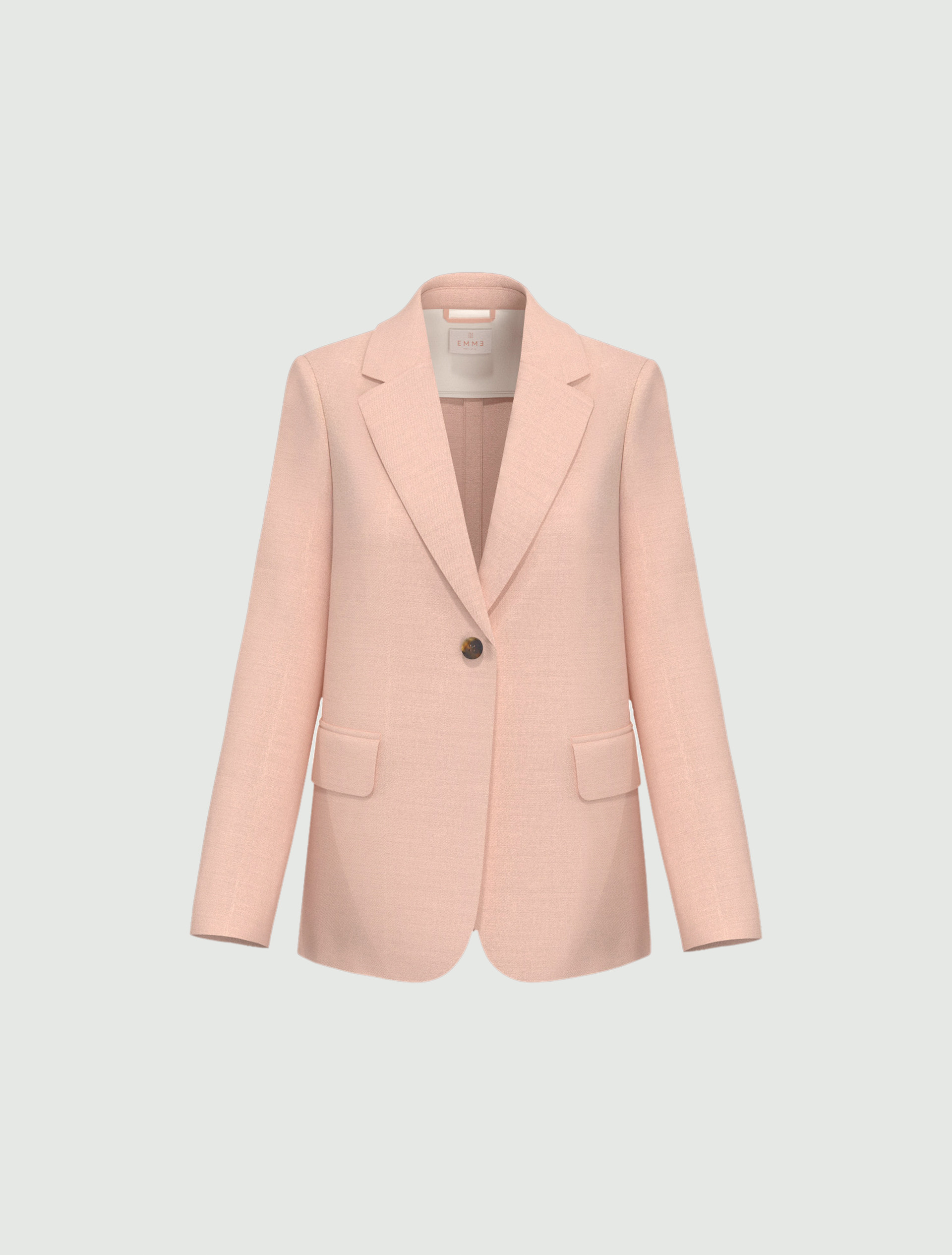 Giacca in twill di misto lino - ROSA - Emme - 4