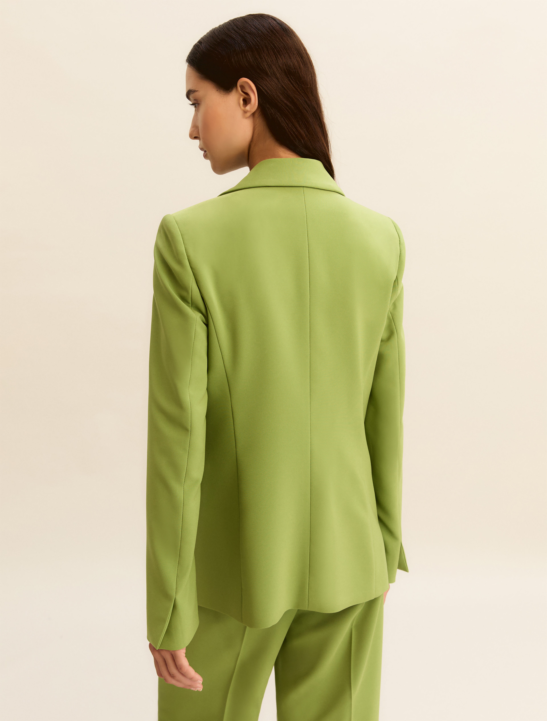 Giacca in tessuto stretch - VERDE - Emme - 3