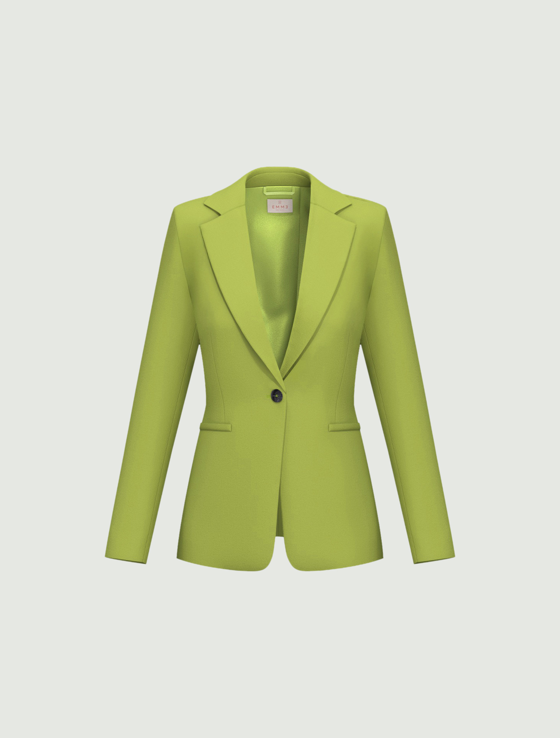 Giacca in tessuto stretch - VERDE - Emme - 4