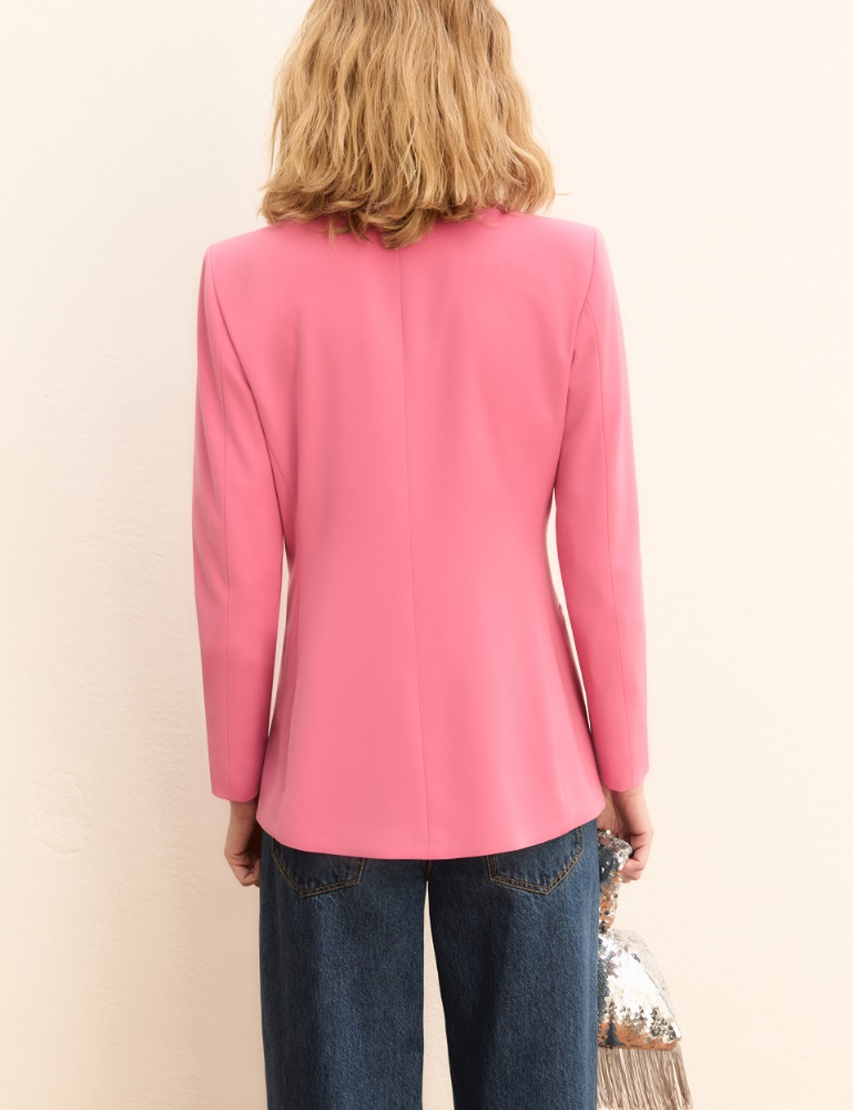 Double-breasted stretch blazer - Emme - 3