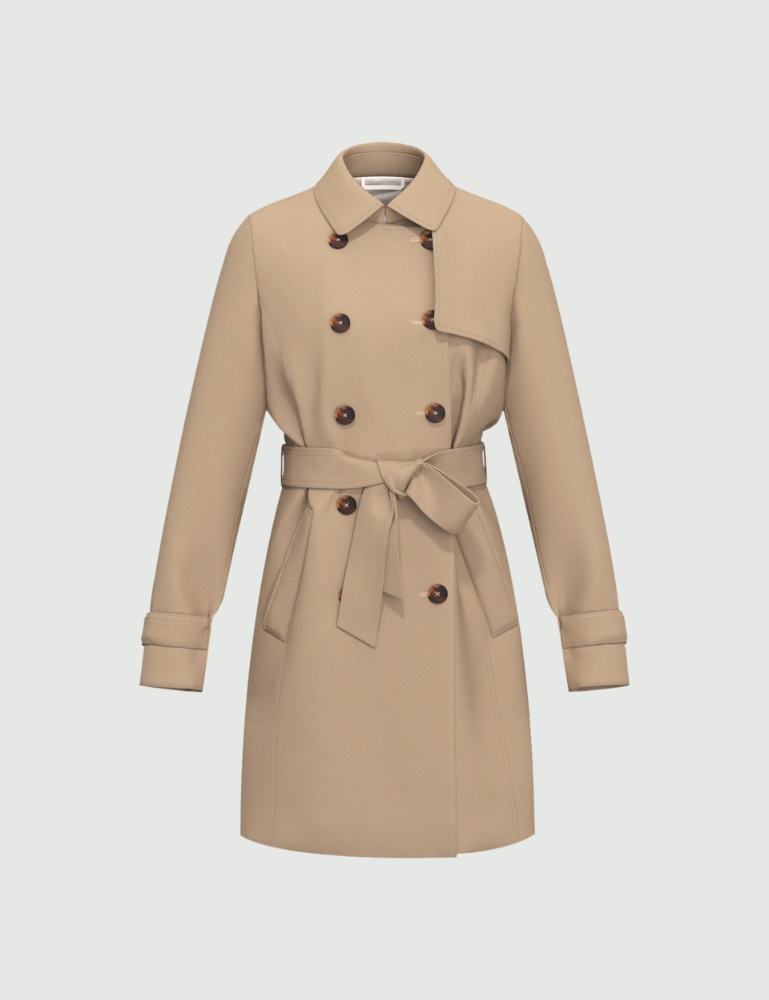 Trench in cotone stretch - Emme